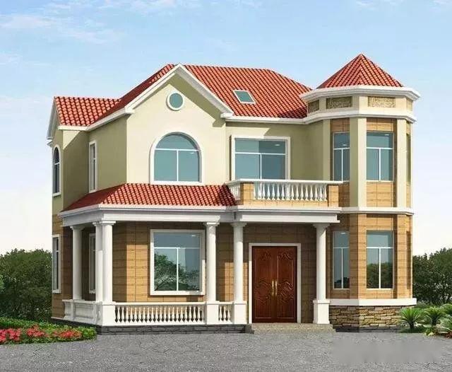 20万起建的7款自建房别墅气派高颜值农村有地赚大了