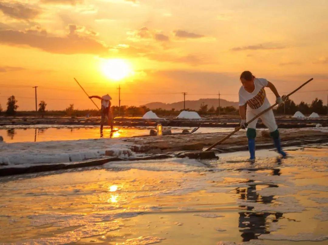 非遗文化莆田海盐传统晒制技艺