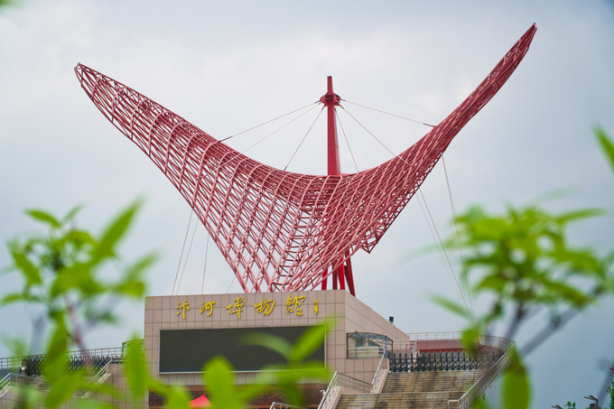 主要打卡了 安徽 十大最美博物馆之一的 宿州 博物馆,地标建筑汴河