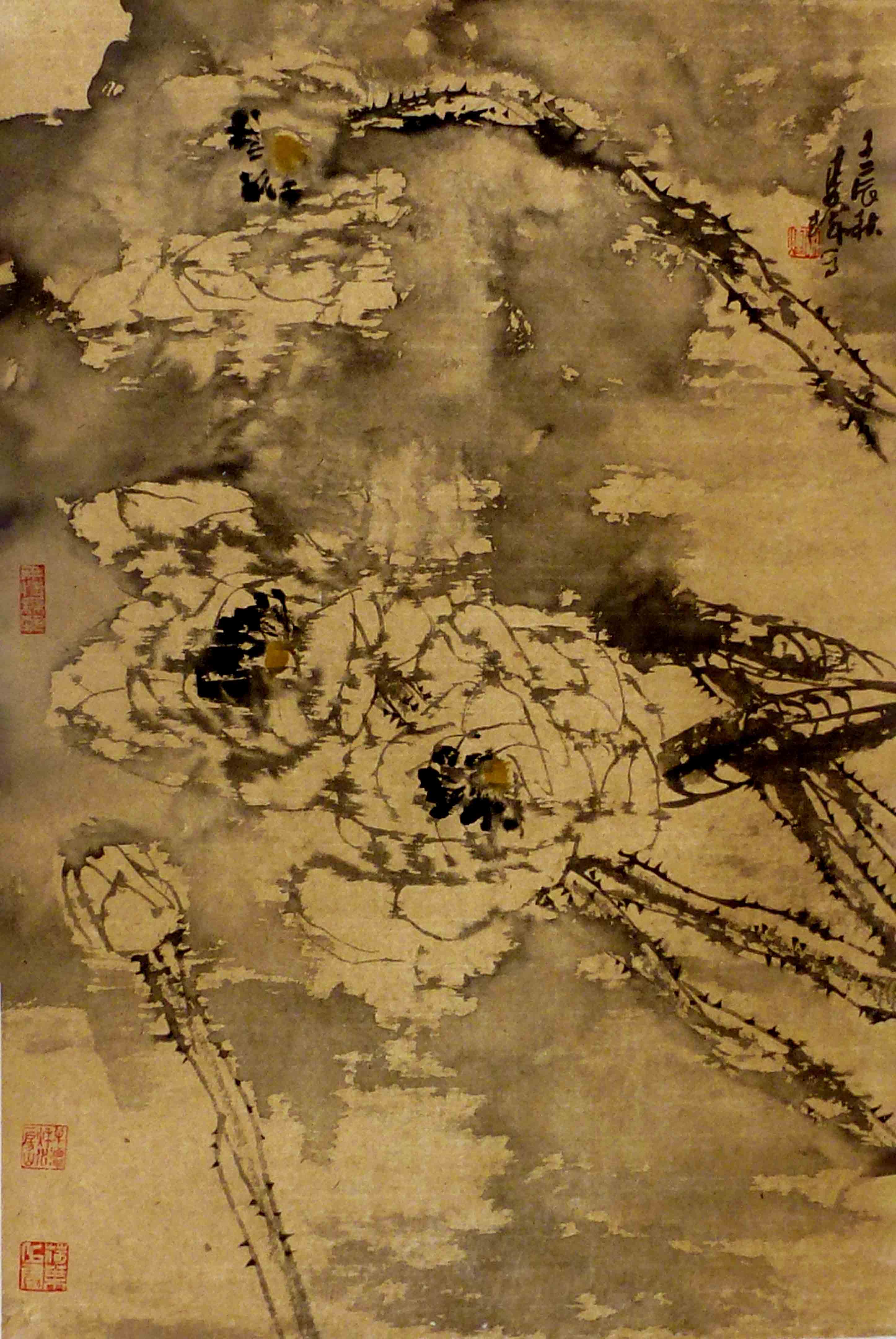 荷塘秘境写意文心李辉绘画作品评析