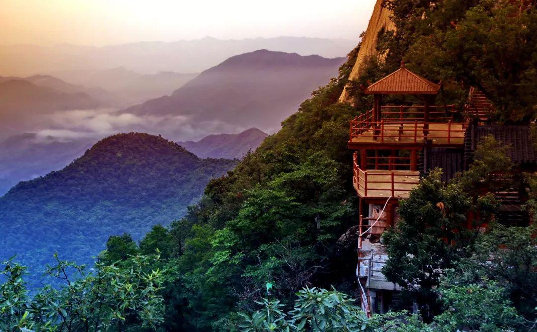 人間仙境中原二龍山風景區青山如黛雲蒸霞蔚鎮平人一起來尋找安寧靜謐