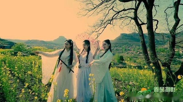 人间美景胜天上仙女结伴来崮乡