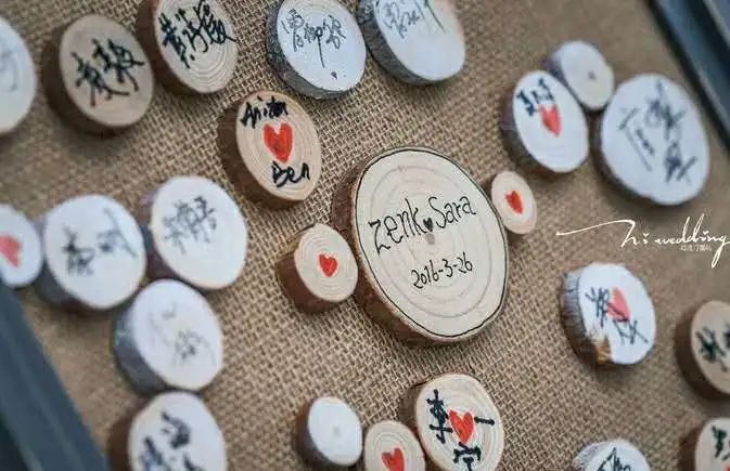 多种创意签到方式总有一种能打动你让你的婚礼变得与众不同