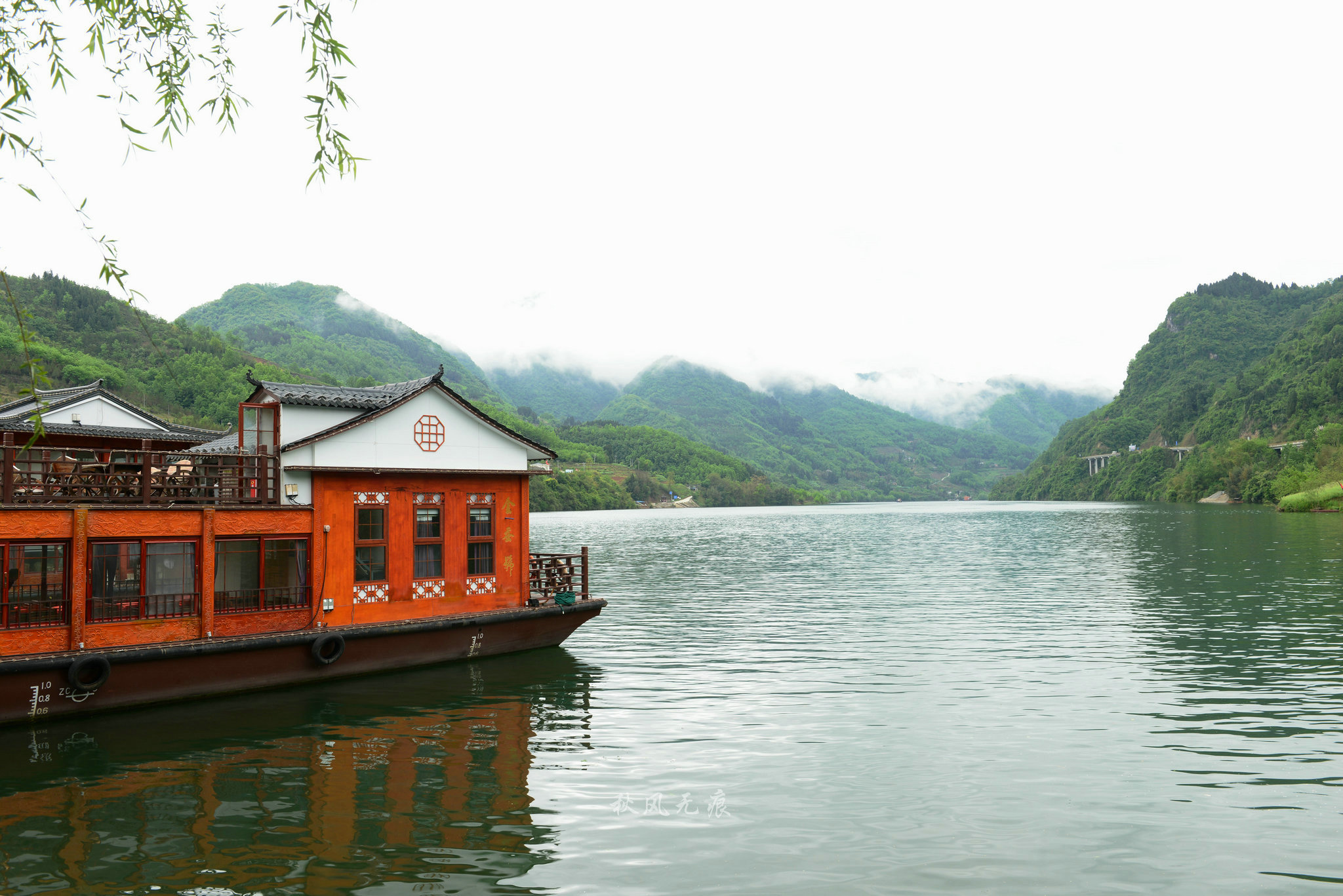 原创泛舟汉江小三峡,品读陕南水乡后柳的春天韵味