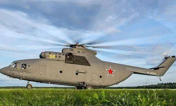 米-26直升机是当今世界上服役直升机中最大,最重的.