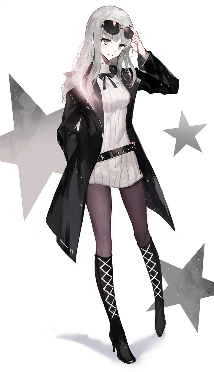 可盐可甜的动漫女生头像墨镜特辑p站美图欣赏