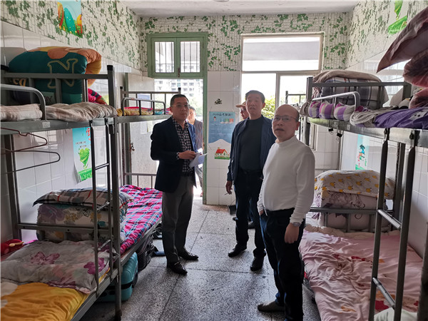 桃源九中开展校园安全隐患联合大排查