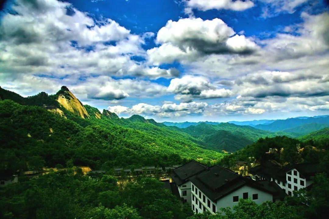 人間仙境中原二龍山風景區青山如黛雲蒸霞蔚鎮平人一起來尋找安寧靜謐