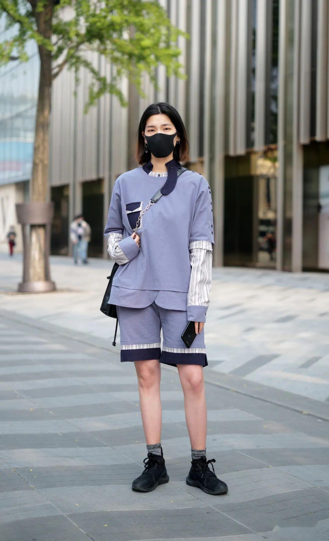 【滚叔街拍】阳光下的长短搭配法则_小米