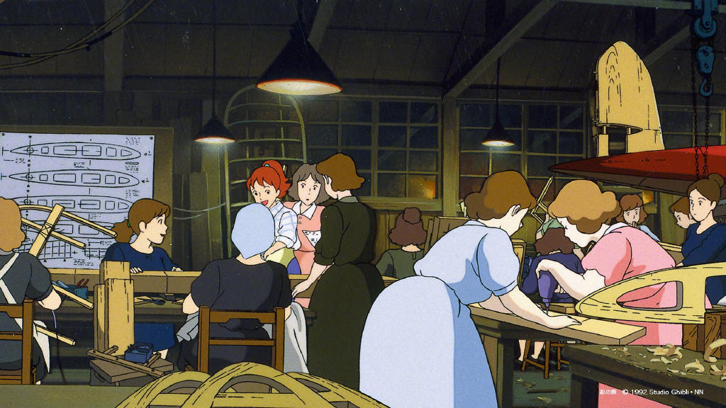 吉卜力工作室再发四张新壁纸,供网友线上办公使用