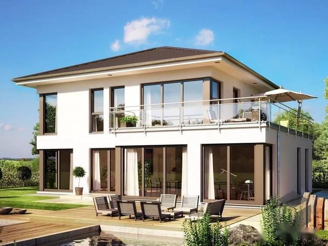 18款漂亮别墅20万就能建第8栋网友给100分回村建一栋倍有面