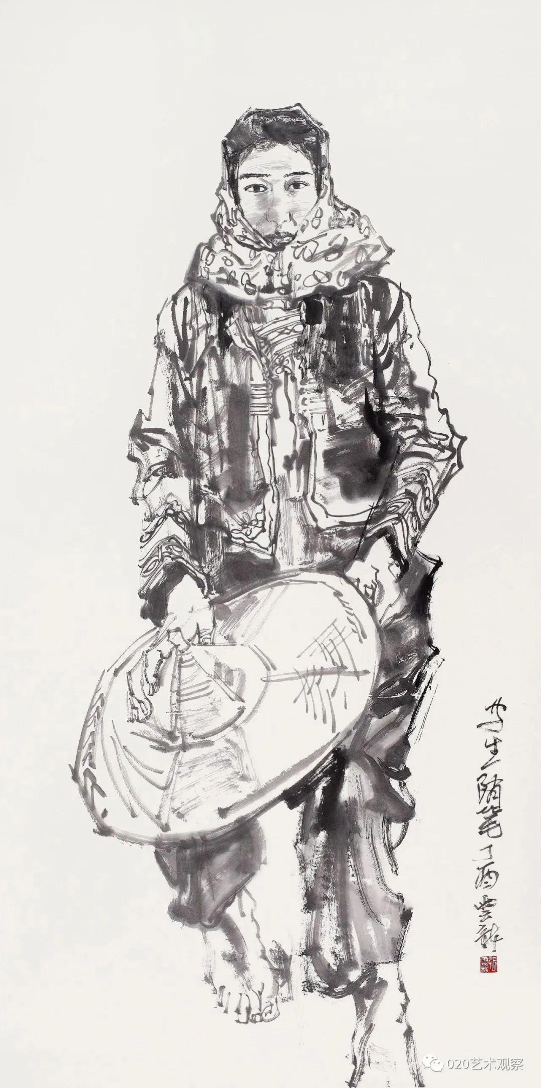 欣赏张云龙随性自然远俗虑而求清净