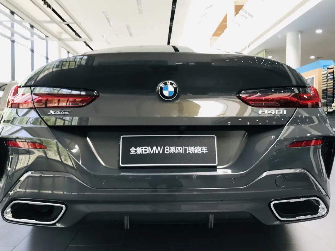 現已到店全新bmw 8系四門轎跑 碧璽灰全疆第二臺你期待的