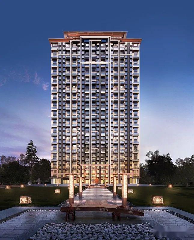 20年效果图整理中式新中式高层