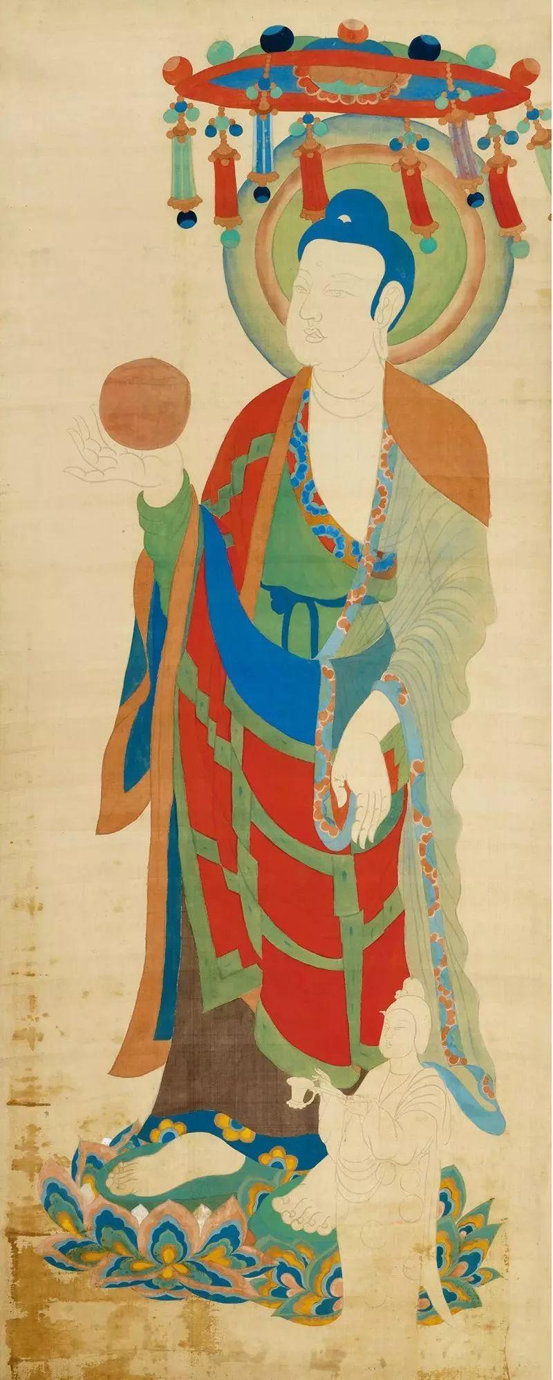 张大千临摹的敦煌壁画,国学大师陈寅恪赞不绝口