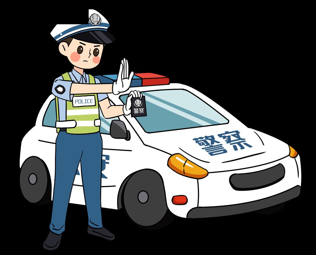 男子开车时表演绝技交警一看惊了