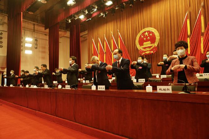 多地两会开展行作揖礼有你们的家乡吗