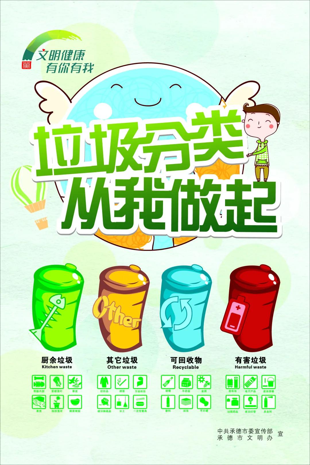 文明健康有你有我公益广告环境保洁