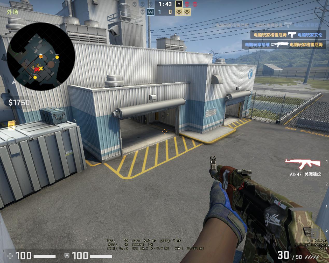 csgo地图教学nuke全地图该怎么打外场与负一层成致胜关键