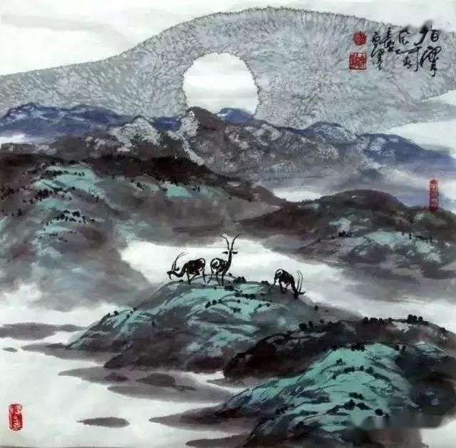 博德文化艺术邀您共赏著名画家白墨国画作品