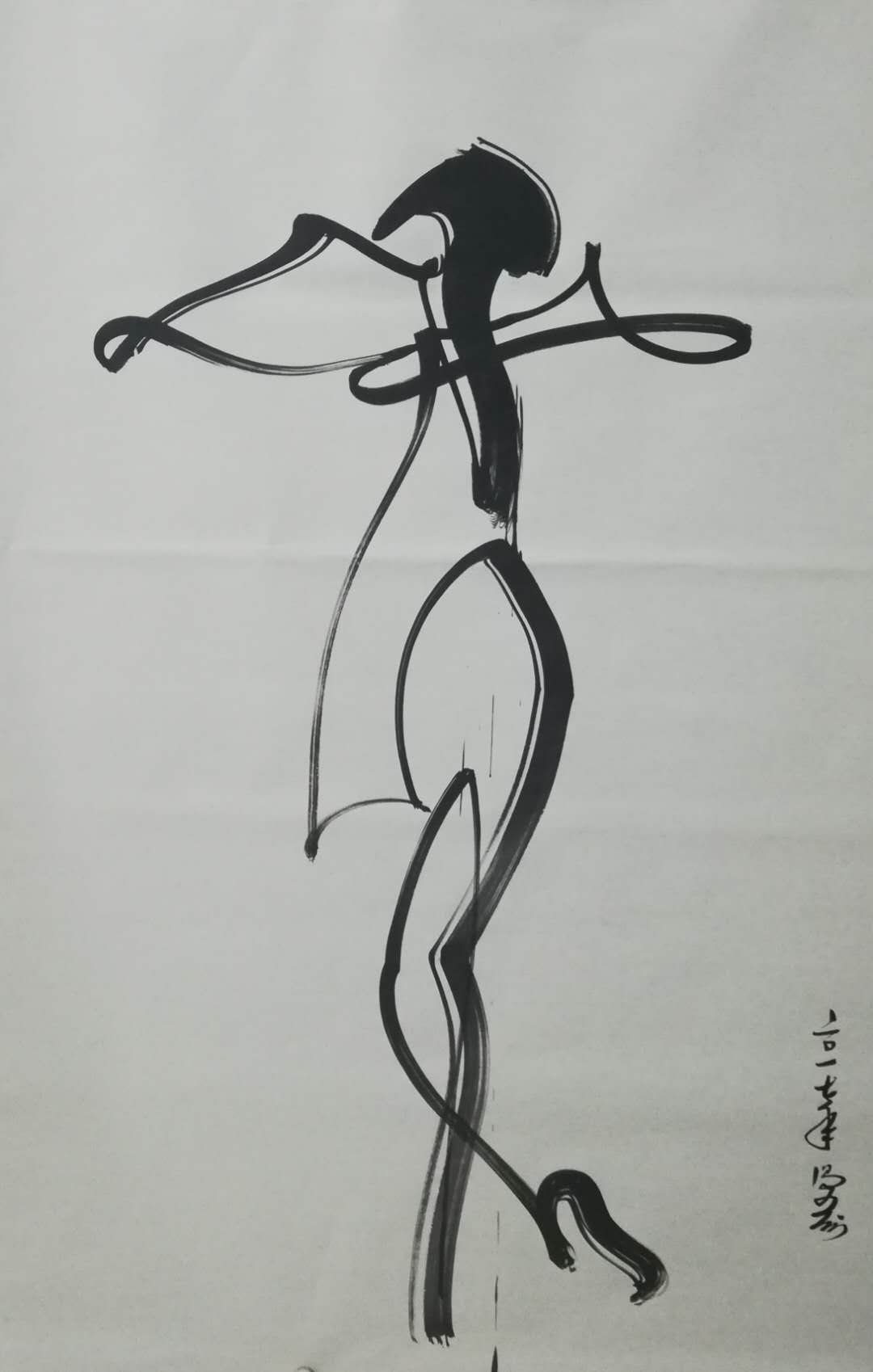 冯五洲作品展—点与线的艺术(一)—色彩抽象主义绘画沙龙_巴中