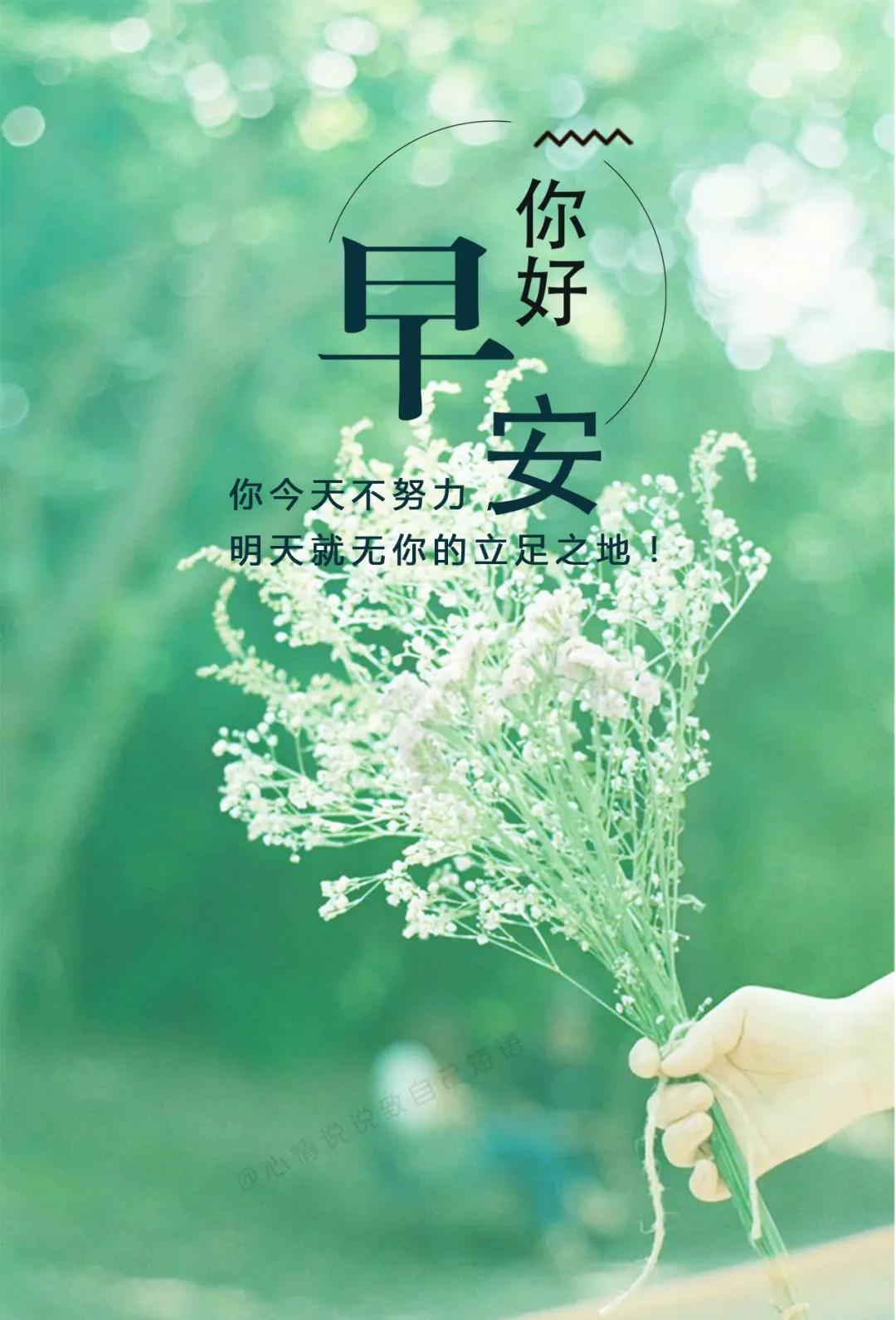 4月29日早安图片唯美励志语录,朋友圈早安问候语简短