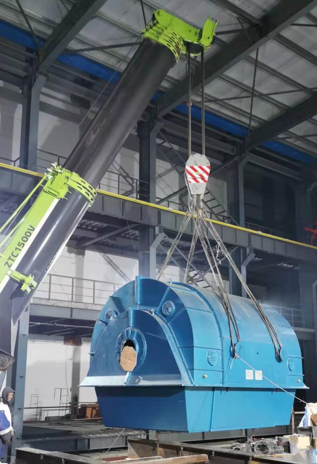 海外动态:"疫"不容辞,蒙古额尔登特项目发电机穿转子完成!