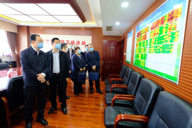 李俊明在山西省生态环境厅调研