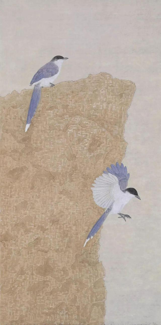 刘尉霞工笔花鸟山水界画作品个性鲜明