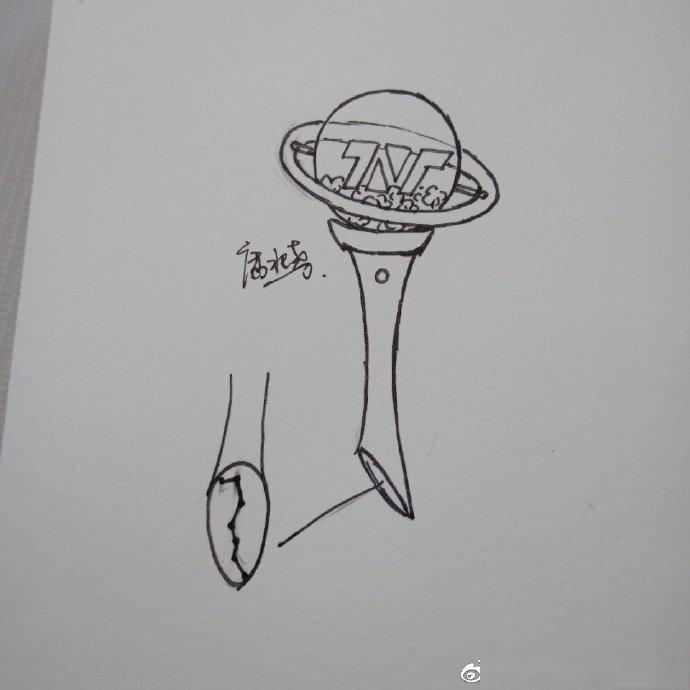 tnt饭制版应援棒设计图出炉想把全世界最努力的楼姐打在公屏上