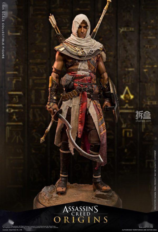 damtoys《刺客信条:起源》巴耶克 bayek 1:6可动人偶