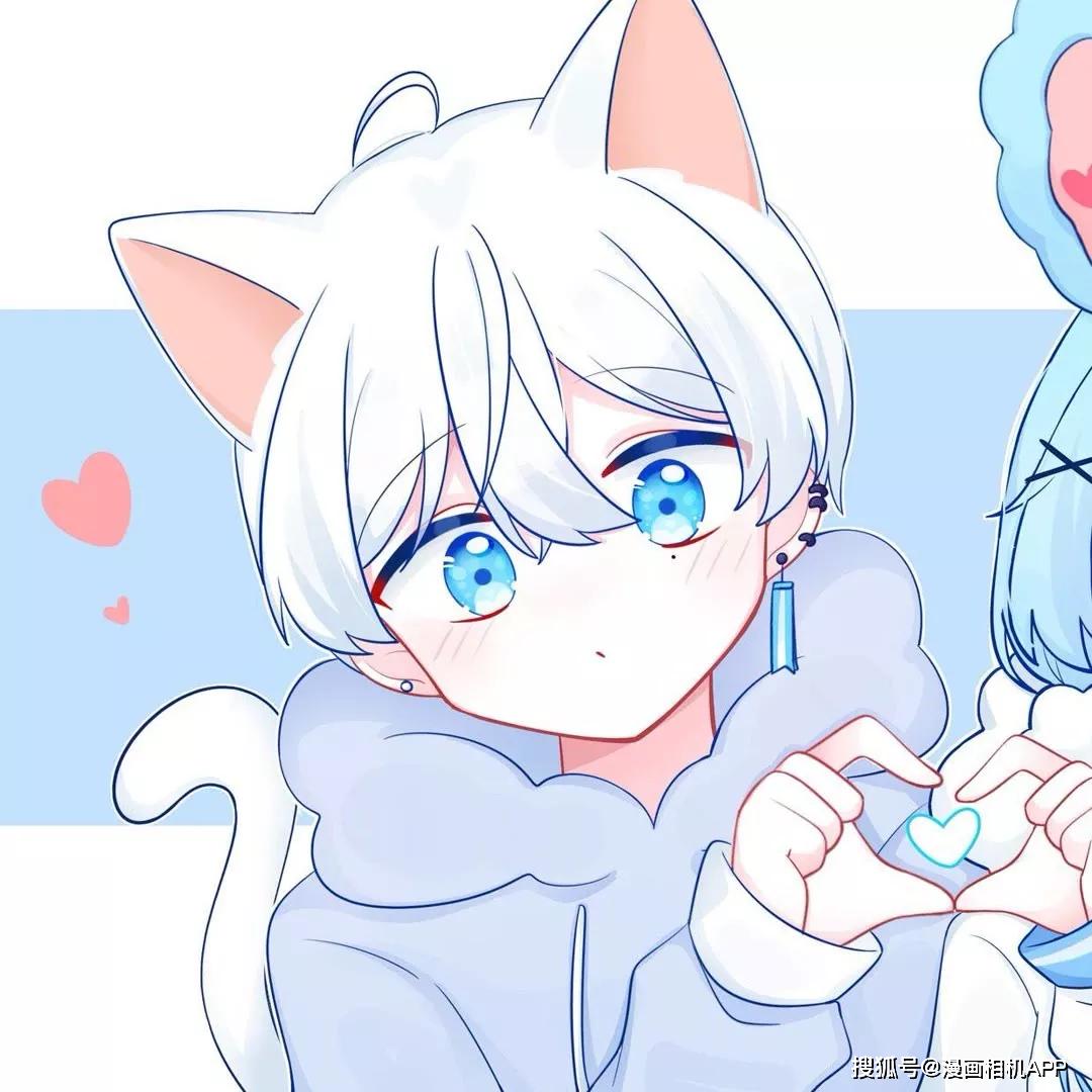 ins爆款纯手绘情侣头像大全最后一个太好看了