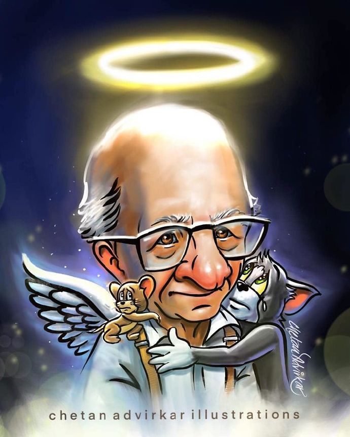 一代动画大师吉恩·戴奇去世,艺术家纷纷创作向其致敬