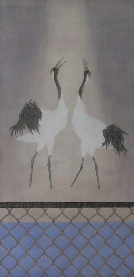 刘尉霞工笔花鸟山水界画作品个性鲜明