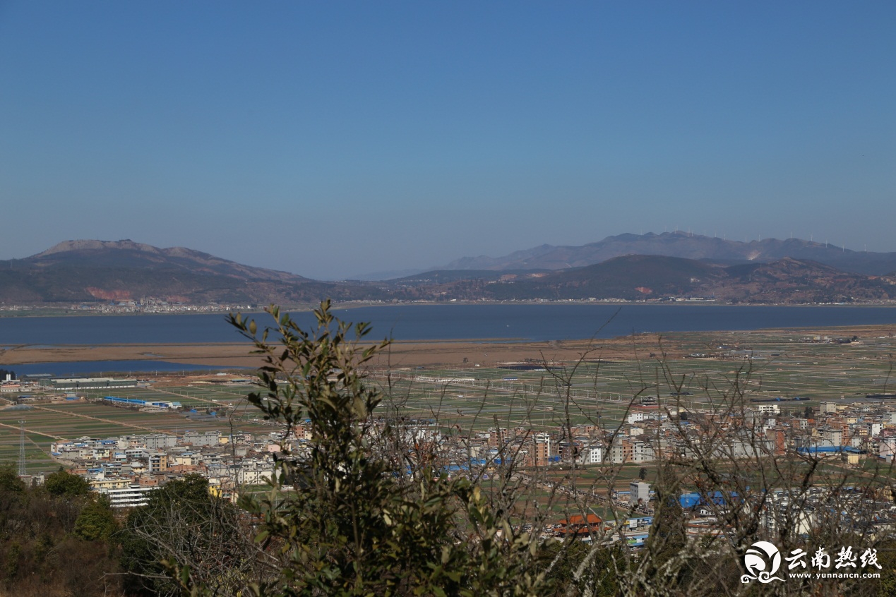 山水之间最美云南玉溪通海杞麓湖