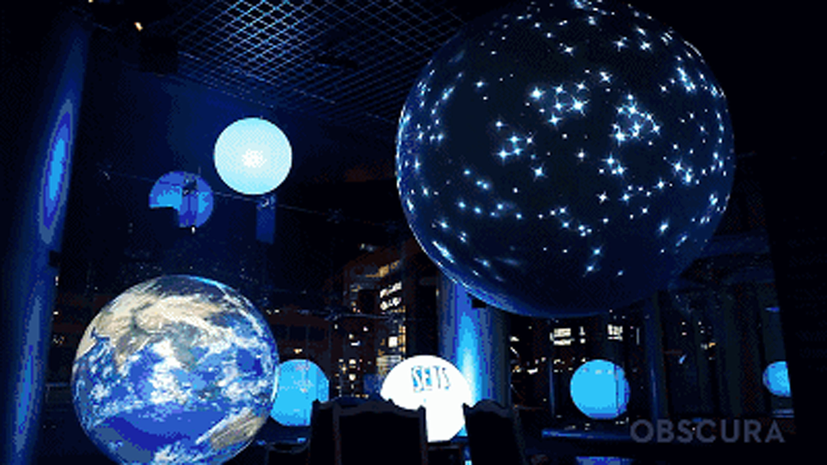 创意科技互动装置星球的世界阿卜杜拉国王核能和可再生能源城