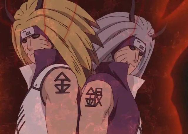 金角银角:金角银角是雷之国云隐村的两名年长级精英上忍,拥有六道仙人