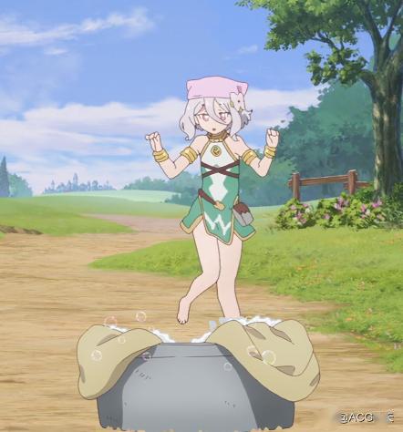 新角色出场可可萝的角色形象给人的感觉既是后宫,又是"妈妈",对于失忆