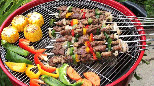 千纸鹤户外bbq烤肉节赠价值228元烤炉