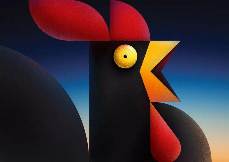 用黄金比动物插画是啥样