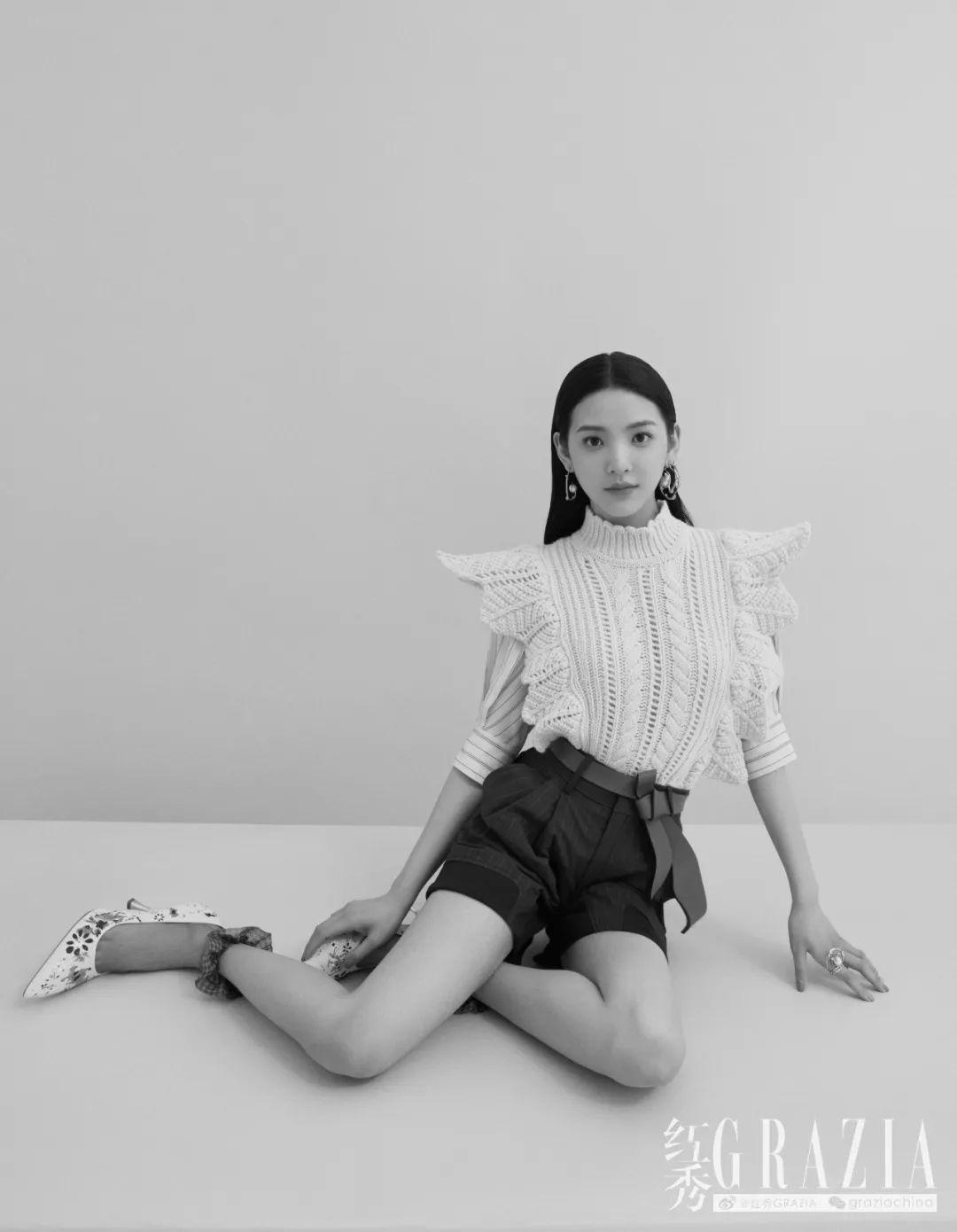 跟着章若楠秒变初恋感