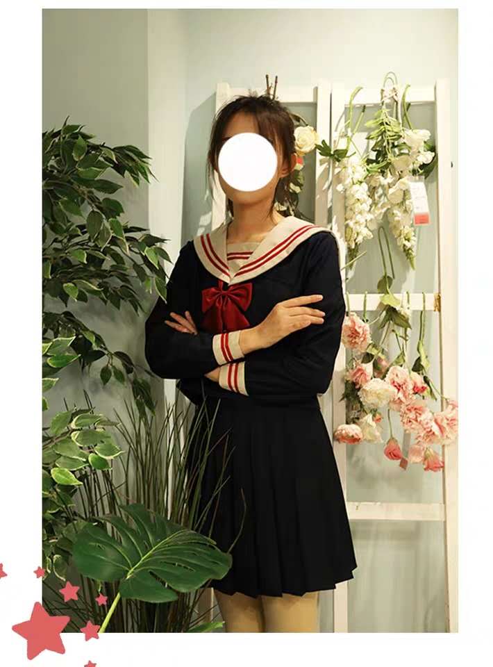 本良鹿女裝jk制服的顯瘦穿搭法