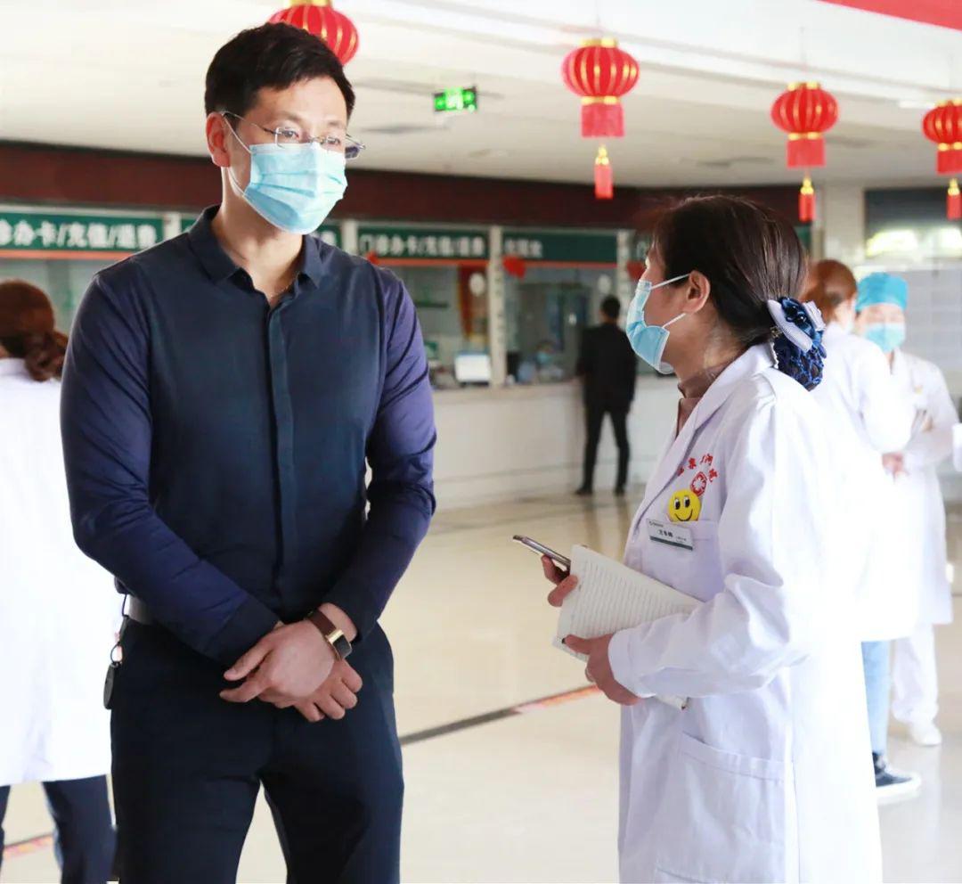 临泉泉河医院丨开展四月份行政大查房