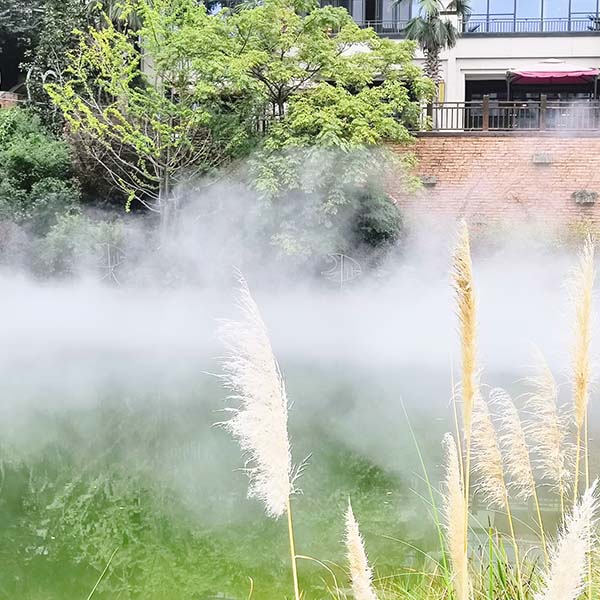 庭院雾景设备园林雾喷系统博驰环境打造新式庭院雾效