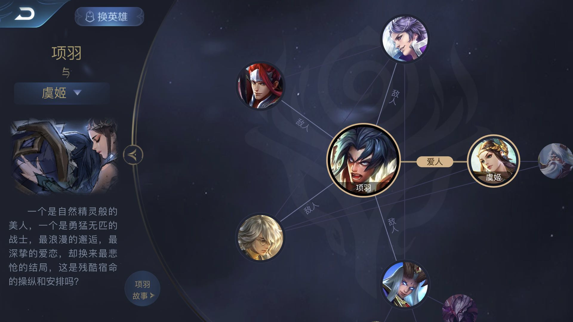 原创王者荣耀英雄关系网,刘备"兄弟"遍布峡谷,默默无闻成最大赢家