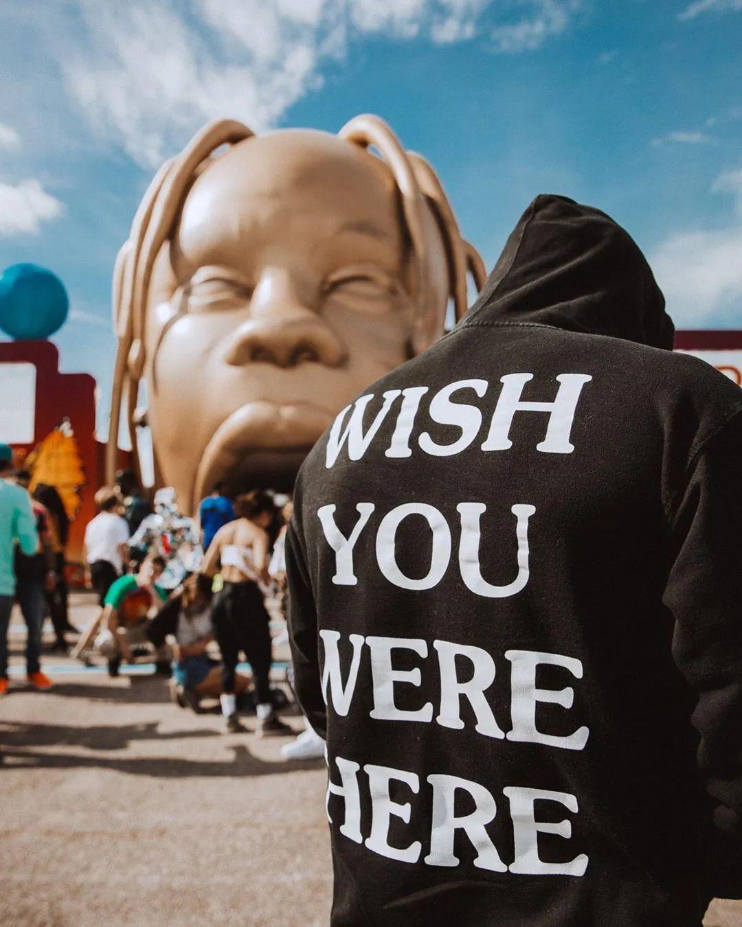 于是他制作出了专辑《astroworld》,本意是让听众从