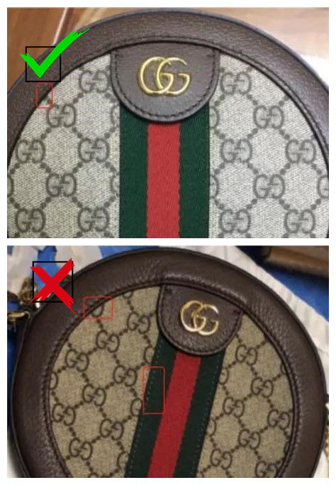 鉴定贴第93期丨古驰gucciophidia复古圆饼包真假辨别详解