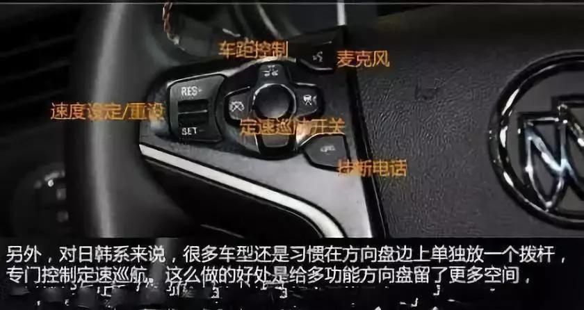 汽车内部按钮功能图解大全