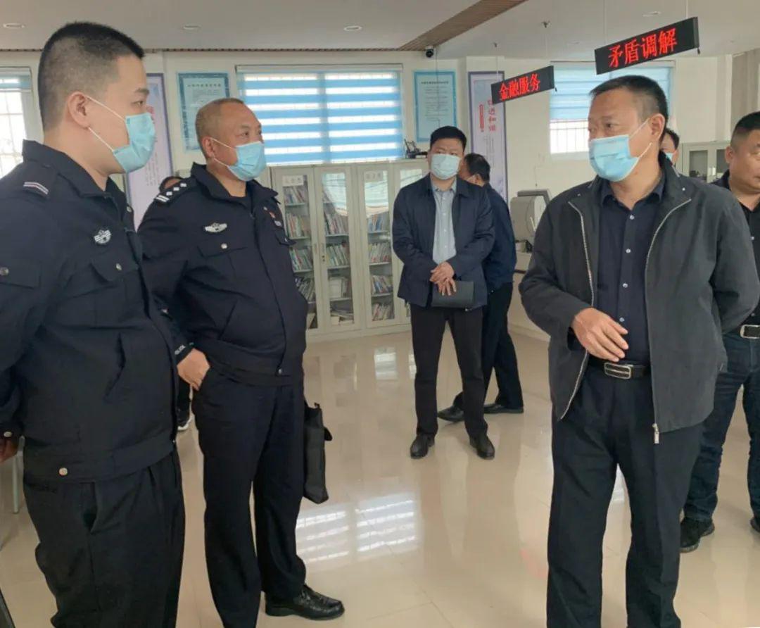 市委常委,政法委书记邓志辉到叶县,舞钢市调研