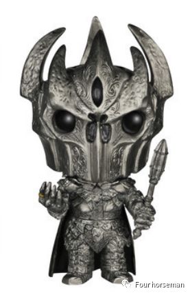 魔戒指环王霍比特人 黑暗魔王索伦 中土战棋united cutlery 指环王